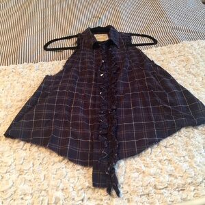 Vintage Havana plaid tank size smal